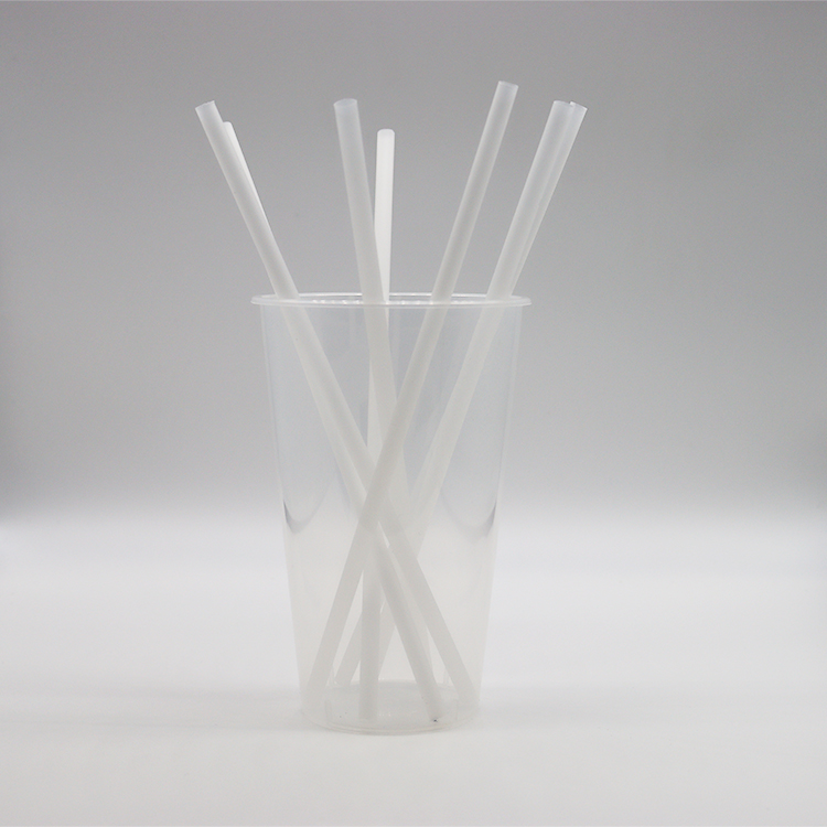 PLA Biodegradable Compostable Jumbo Bubble Tea Drinking Straw 12mm