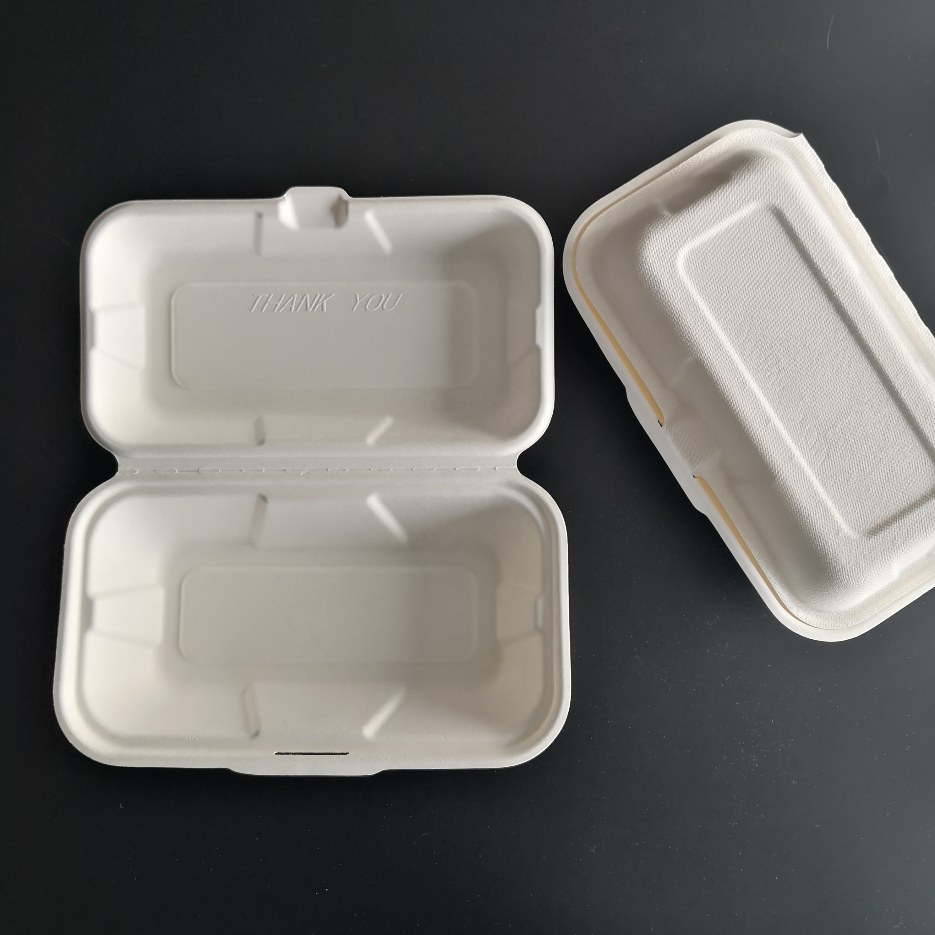 Eco Friendly Biodegradable Pla Food Packaging Containers Restaurant Take Out Disposable Cornstarch Lunch Box