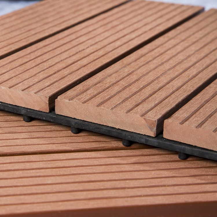 Outdoor Wood Plastic Garden And Patio Fireproof Flooring WPC Decking