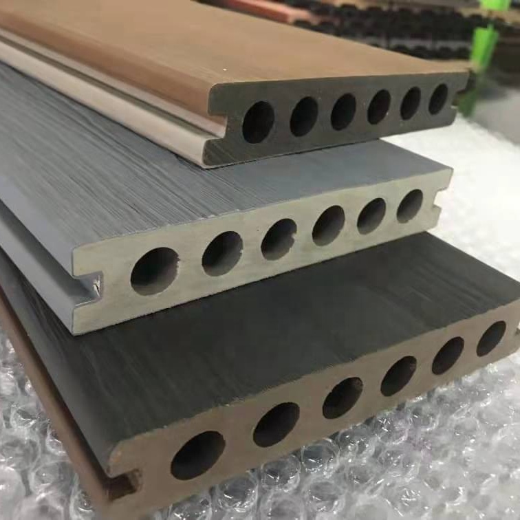 Waterproof wpc Coextrusion cladding composite siding boards wpc decking