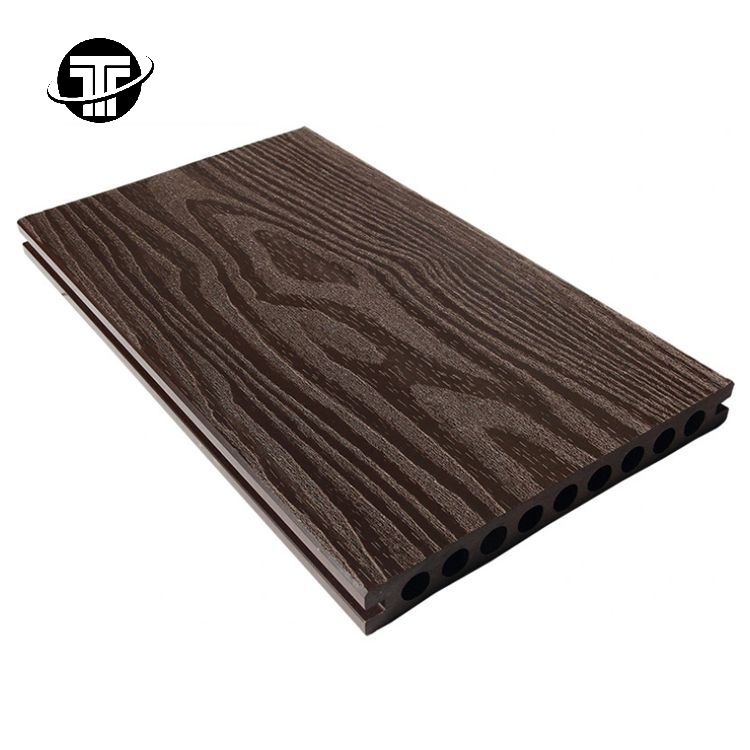 WPC Decking Flooring Wood Plastic Composite Deck Outdoor Garden Flooring Embossed 142x22mm