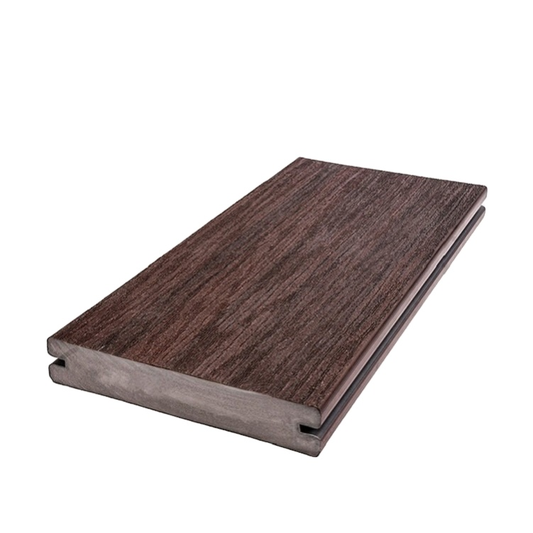 Waterproof Anti-UV Wood Grain Composite PVC Decking Outdoor