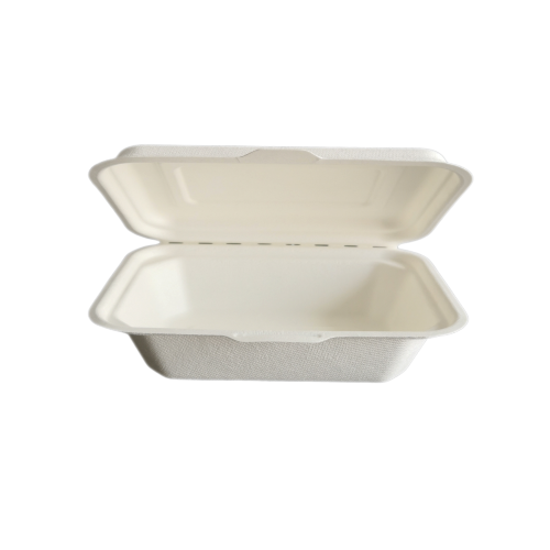PLA Foam Disposable Lunch Box Biodegradable Disposable Food Container