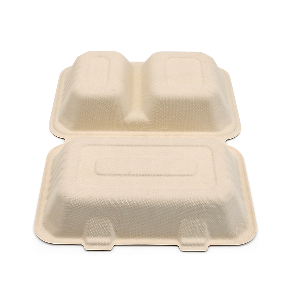Biodegradable Take Away Food Environmental Lunch Packing Box