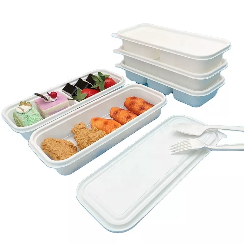 600ml One Compartment Corn Disposable PLA takeaway food Lunch Box 100% Biodegradable CPLA Plastic Food Container