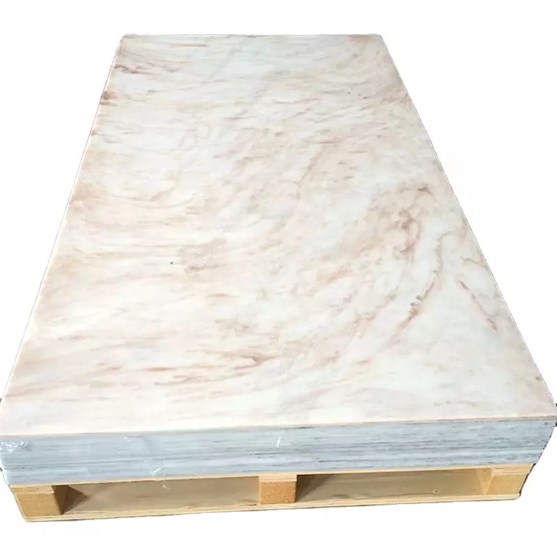 Marble acrylic sheet safe stable color replacing marble