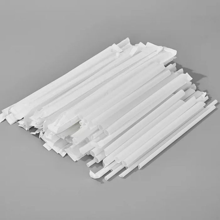 PLA Straws Eco Friendly White Straw Bar Accessories Drinking PLA Straw